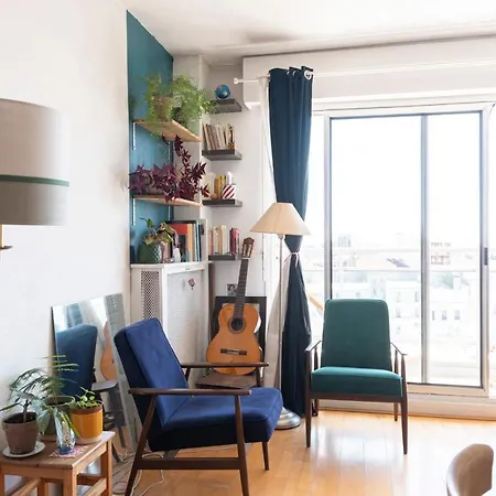 Guestready -- Technicolor Boheme Studio In Charonne Appartement